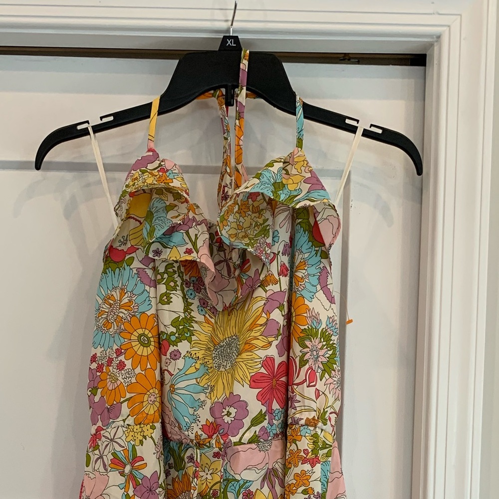 Floral Halter Dress
